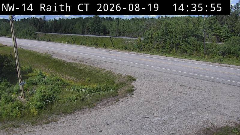 Latest Ontario 511 image at Highway 17 near Dog River Road