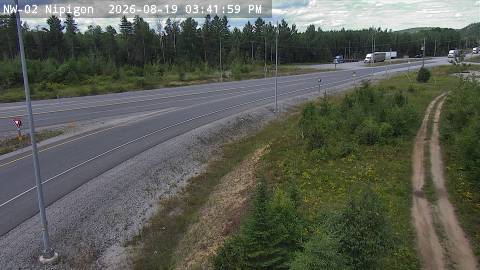 Latest Ontario 511 image at Highway 17 at Highway 11