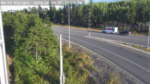 Latest Ontario 511 image at Highway 17 at Highway 11
