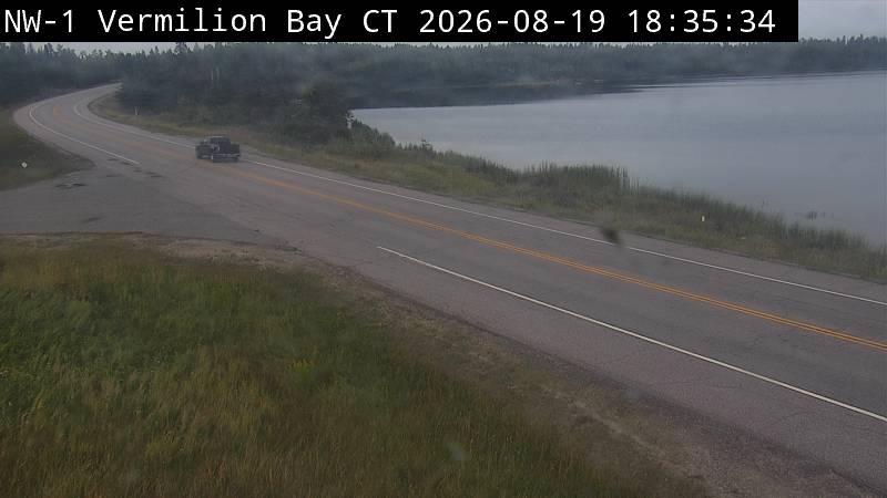Latest Ontario 511 image at Highway 17 near Nixon and Ely Lake