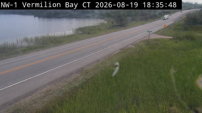 Latest Ontario 511 image at Highway 17 near Nixon and Ely Lake