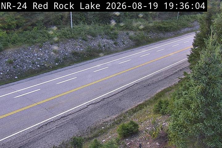 Latest Ontario 511 image at Highway 17 near Red Rock Lake