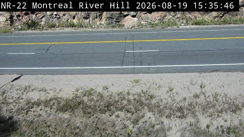 Latest Ontario 511 image at Highway 17 near Montreal River Hill