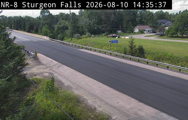 Latest Ontario 511 image at Highway 17 at Sturgeon River Bridge