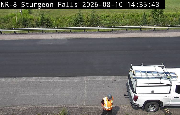 Latest Ontario 511 image at Highway 17 at Sturgeon River Bridge