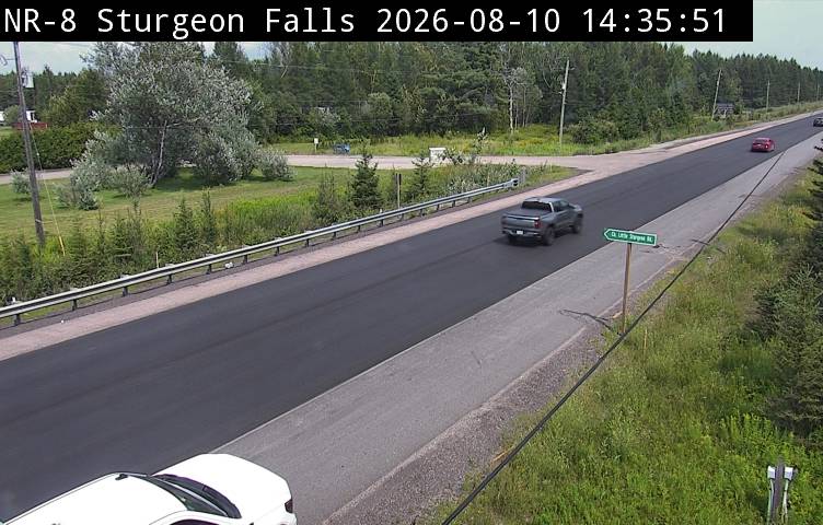 Latest Ontario 511 image at Highway 17 at Sturgeon River Bridge