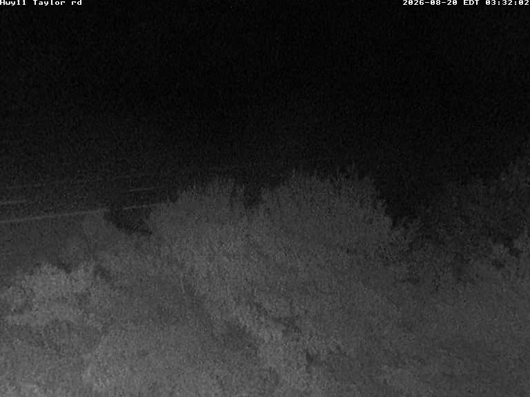 Latest Ontario 511 image at Highway 11 at Taylor Road