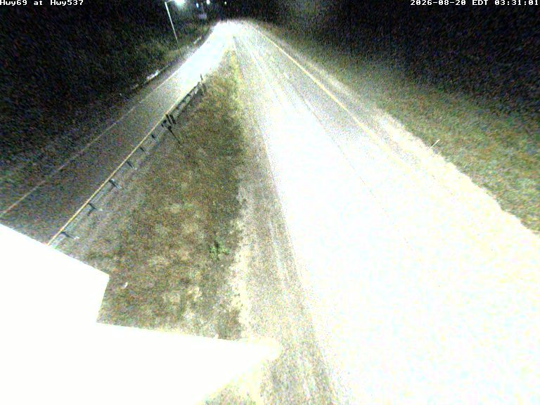 Latest Ontario 511 image at Highway 69 at Highway 537