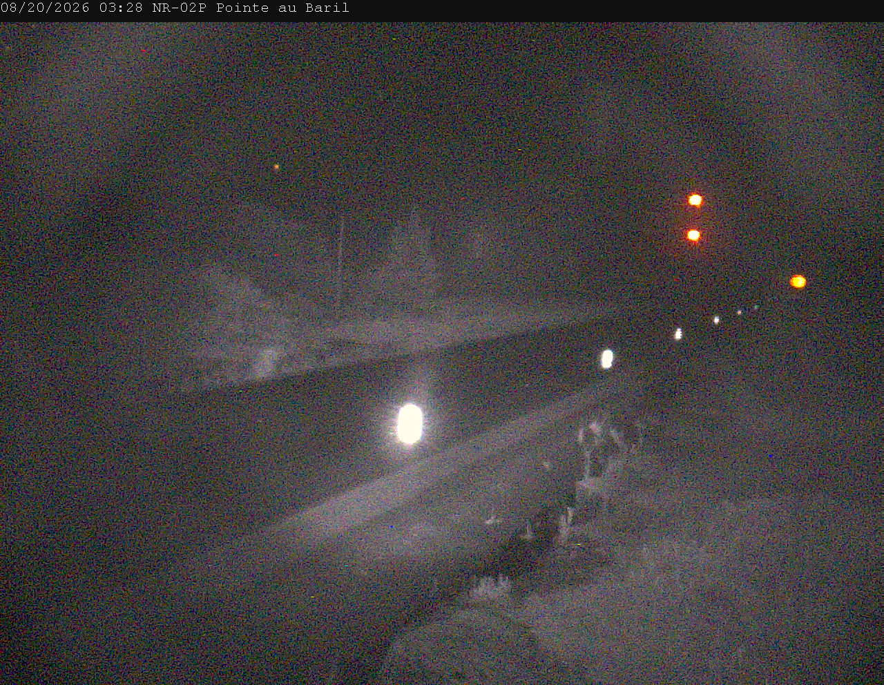 Latest Ontario 511 image at Highway 69 at Pointe Au Baril
