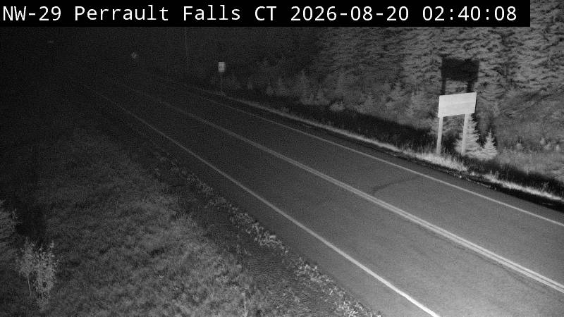 Latest Ontario 511 image at Highway 105 near Perrault Falls