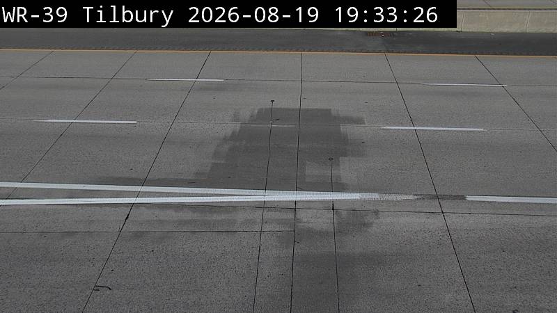 Latest Ontario 511 image at Highway 401 at Tilbury ONRoute