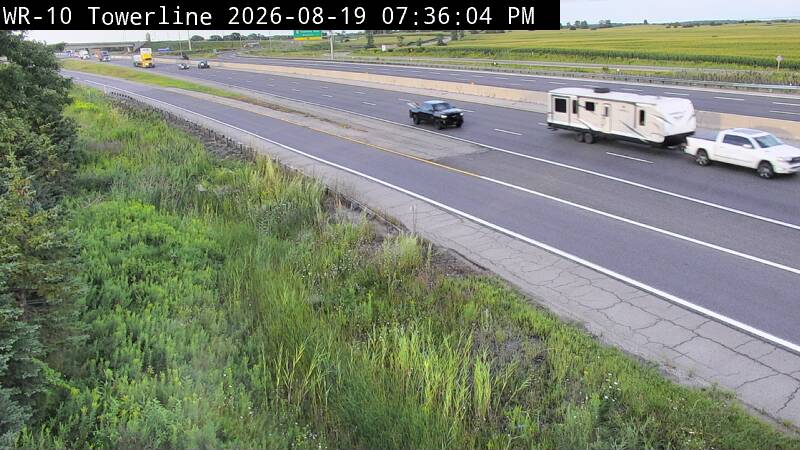 Latest Ontario 511 image at Highway 401 near Highway 403